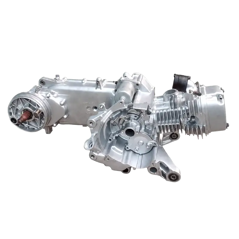 Ilustrasi Vapor Blasting komponen logam motor di Putra Bungsu Motor Cimahi